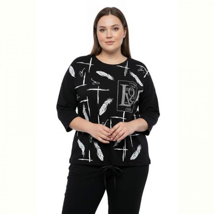Купить Свитер FSN 2813 black на obuv-plus.com.ua
