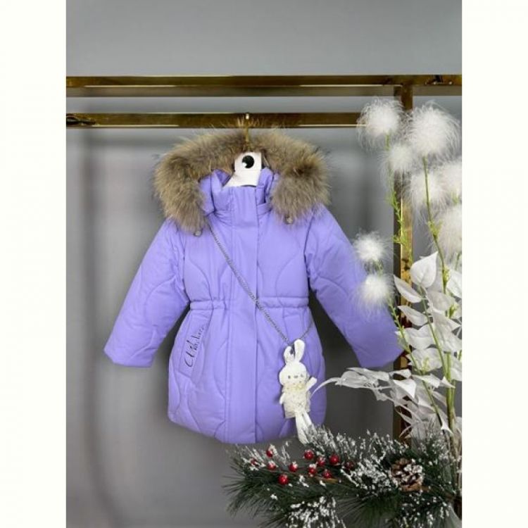 Купить Куртка Delfinka 8611 lilac на obuv-plus.com.ua