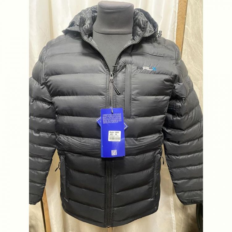 Купить Куртка RLX 166 black на obuv-plus.com.ua