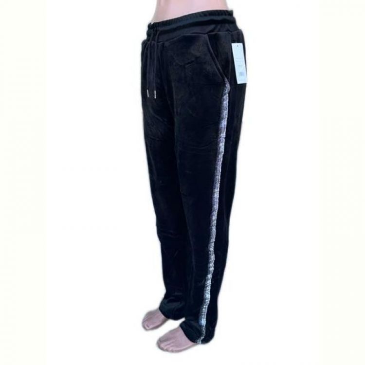 Купить Штаны спорт ALIA 3135 black мех на obuv-plus.com.ua