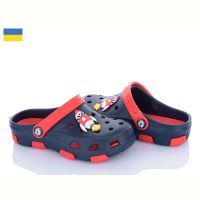 Купить Кроксы Fogo F401 синій-червоний на obuv-plus.com.ua