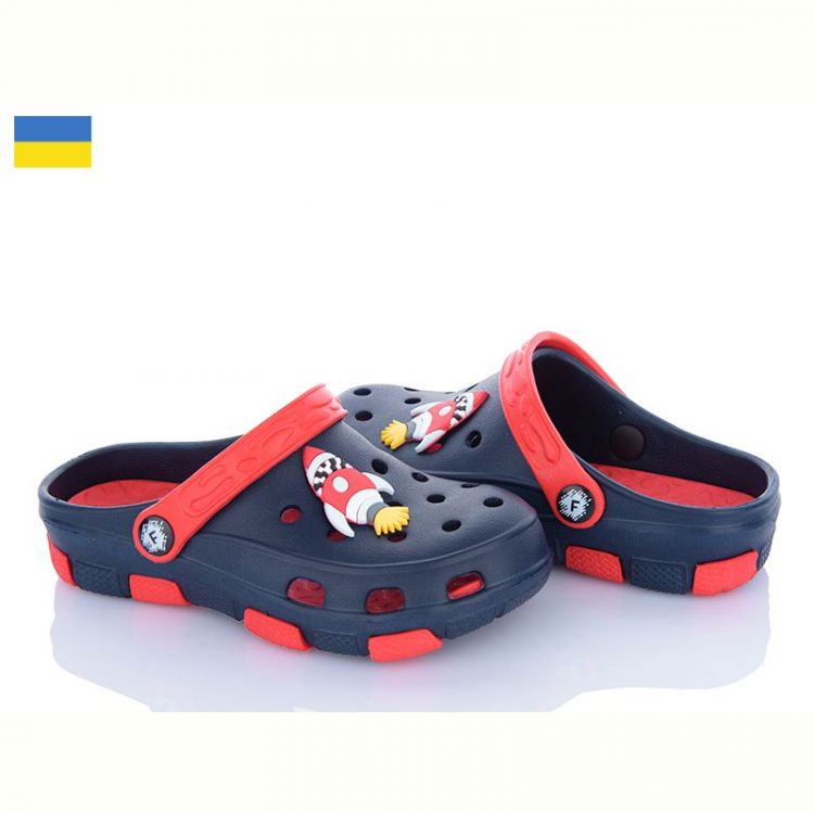 Купить Кроксы Fogo F401 синій-червоний на obuv-plus.com.ua