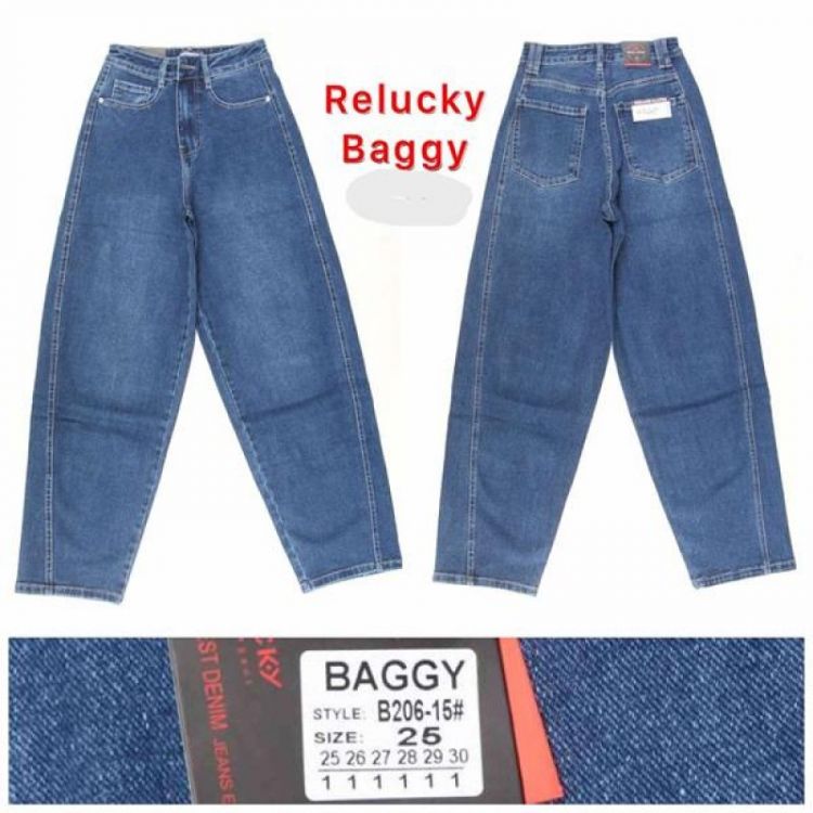 Купить Джинсы Relucky B206-15 blue на obuv-plus.com.ua
