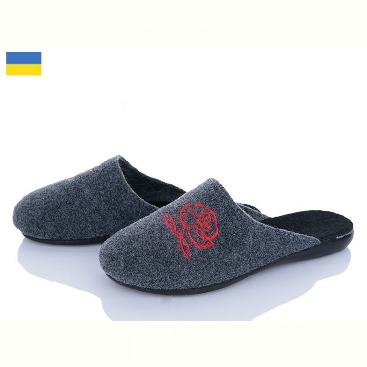 Купить Тапочки Klerotex 105-3 сірий на obuv-plus.com.ua
