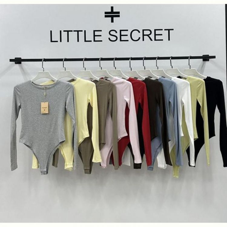 Купить Боди Little Secret K020-1 l.blue на obuv-plus.com.ua
