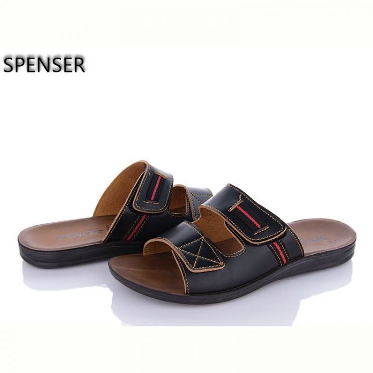 Купить Шлепанцы Spencer 10497 чорний на obuv-plus.com.ua