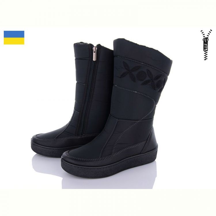 Купить Дутики Paolla 250 чорний на obuv-plus.com.ua