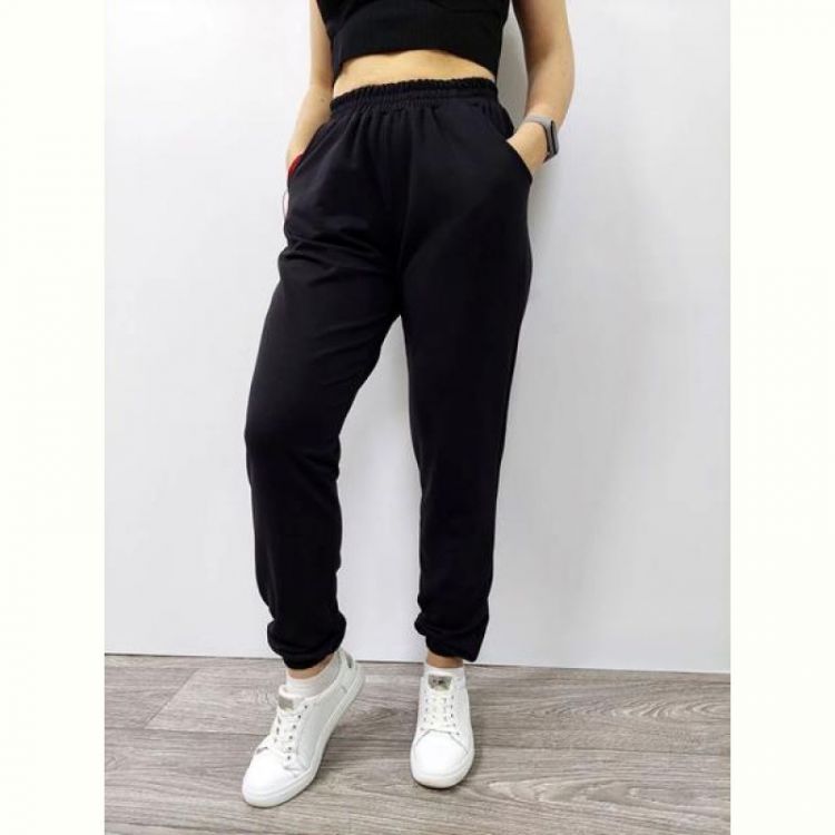 Купить Штаны спорт Sport style 1055 black на obuv-plus.com.ua