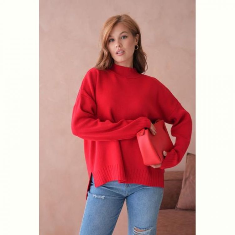 Купить Свитер Karon 10866 red на obuv-plus.com.ua