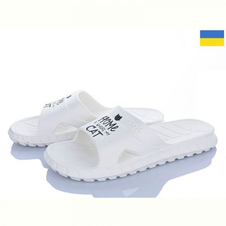 Купить Шлепанцы Krok Крок C74-3 білий на obuv-plus.com.ua