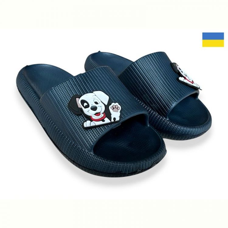 Купить Шлепанцы Cross 022 синій на obuv-plus.com.ua