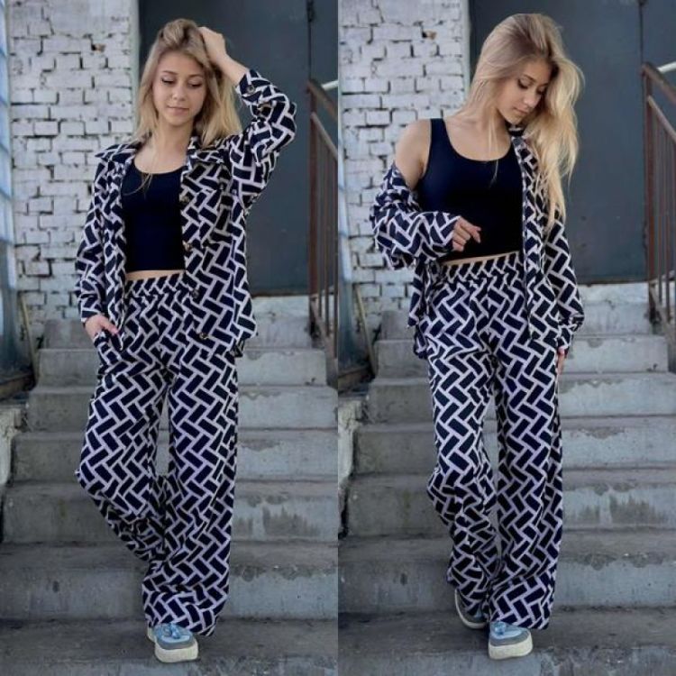 Купить Костюм Karolina KR183 black на obuv-plus.com.ua