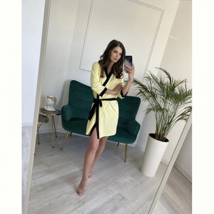 Купить Халат Gull G235 yellow на obuv-plus.com.ua