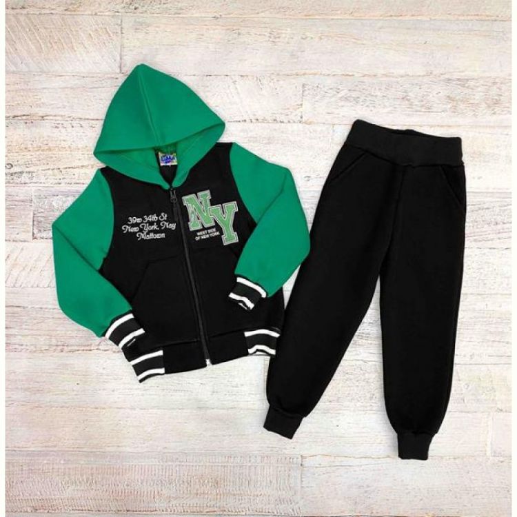 Купить Костюм спорт LiMa kids 2317 green на obuv-plus.com.ua