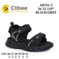 Купить Босоножки Clibee ApL-AB701-2 Black-Grey на obuv-plus.com.ua