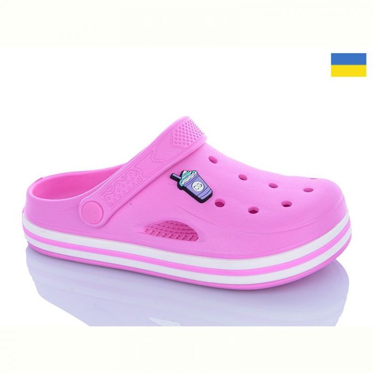 Купить Кроксы Dago 416 рожевий на obuv-plus.com.ua