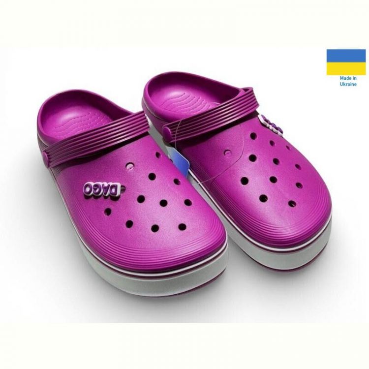 Купить Кроксы Dago 419 ягідний на obuv-plus.com.ua