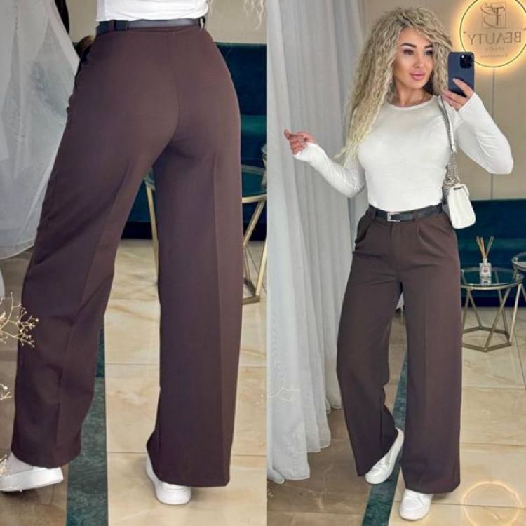 Купить Штаны Sofi Cor 9054 brown на obuv-plus.com.ua