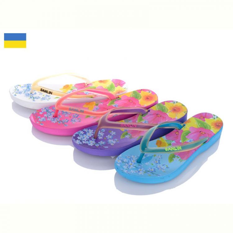 Купить Шлепанцы Sanlin 2525L mix на obuv-plus.com.ua