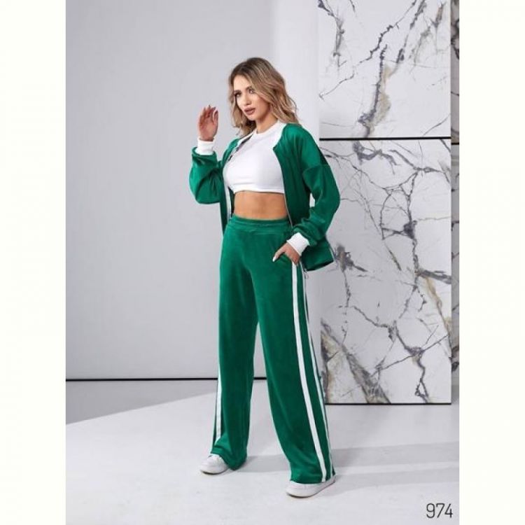 Купить Костюм спорт Romeo life 974 green на obuv-plus.com.ua