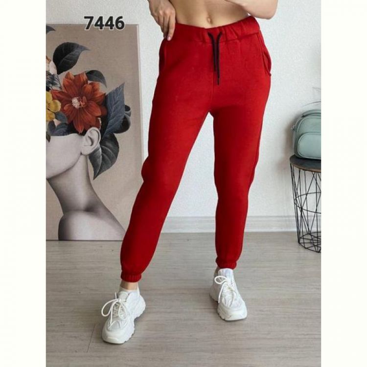 Купить Штаны спорт FSN 7446 red на obuv-plus.com.ua