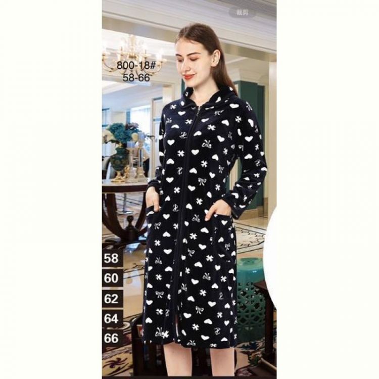 Купить Халат Fili Wear 800-18 navy на obuv-plus.com.ua