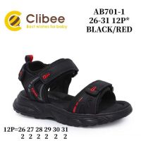 Купить Босоножки Clibee ApL-AB701-1 Black-Red на obuv-plus.com.ua