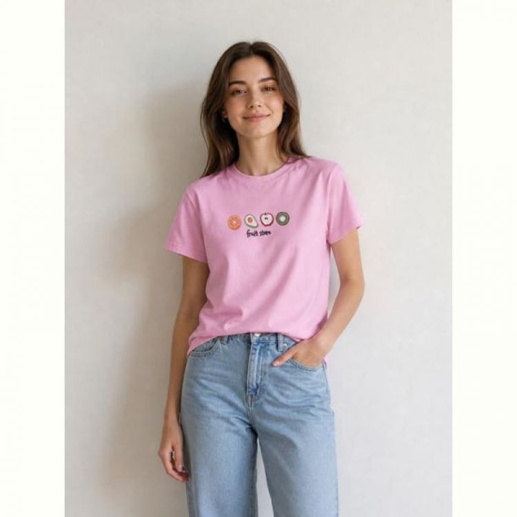 Купить Футболка New Season F020 pink на obuv-plus.com.ua