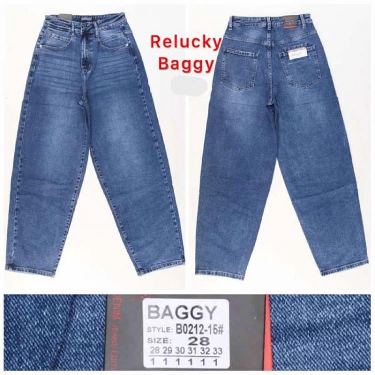 Купить Джинсы Relucky B0212-15 blue на obuv-plus.com.ua