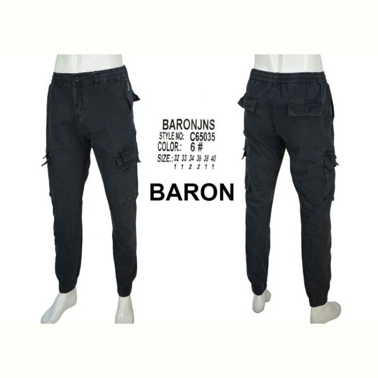 Купить Джоггеры God Baron 65035-6 d.grey на obuv-plus.com.ua
