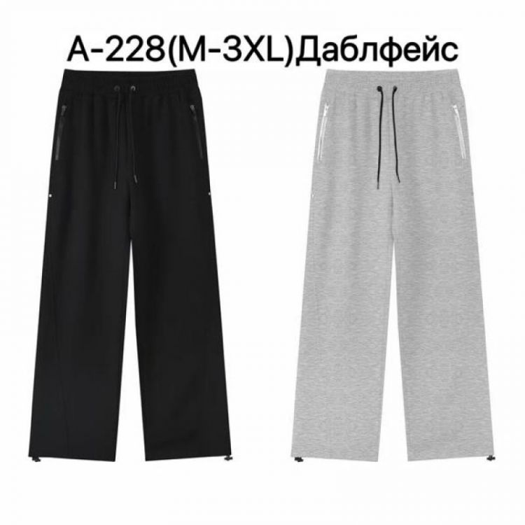 Купить Штаны спорт LiOpt A228 black на obuv-plus.com.ua