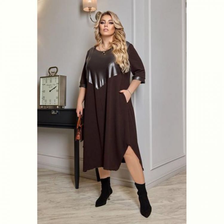 Купить Платье Seven Zikina 894 d.brown на obuv-plus.com.ua