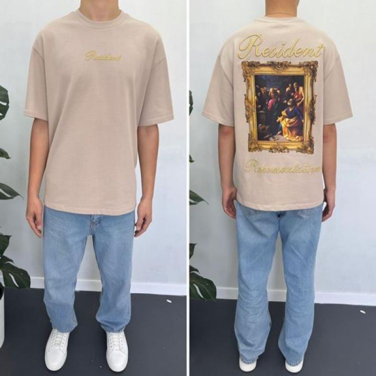 Купить Футболка i8denim 90554 beige на obuv-plus.com.ua