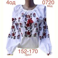 Купить Вышиванка Надийка ND860-0720 white на obuv-plus.com.ua
