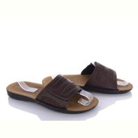 Купить Шлепанцы Oskar 24-Ш5001E brown на obuv-plus.com.ua