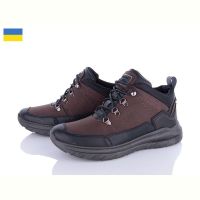 Купить Кроссовки Dago M2301 чорно- корич на obuv-plus.com.ua