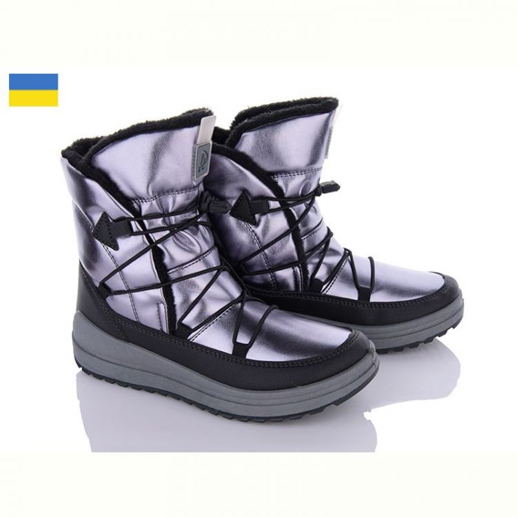 Купить Ботинки Lvovbaza Paolla 461-6313 silver на obuv-plus.com.ua