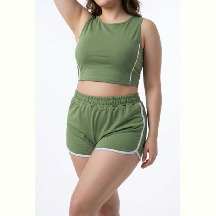 Купить Шорты Sport style 1614 green на obuv-plus.com.ua