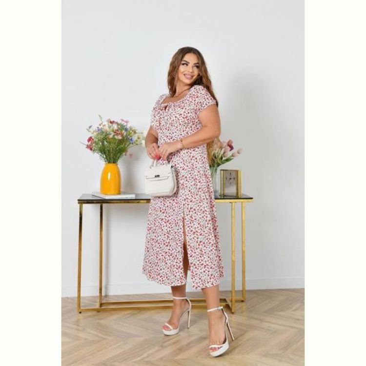 Купить Платье Arina 2465 white-red на obuv-plus.com.ua