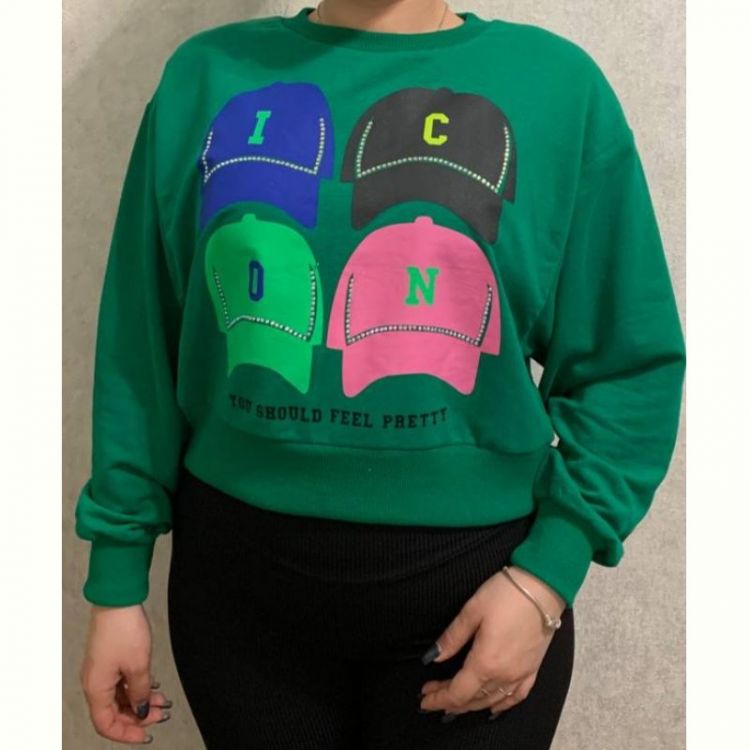 Купить Свитер Red Hat clothes 0129 green на obuv-plus.com.ua