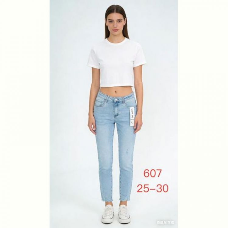 Купить Джинсы NewJeans 607 l.blue на obuv-plus.com.ua