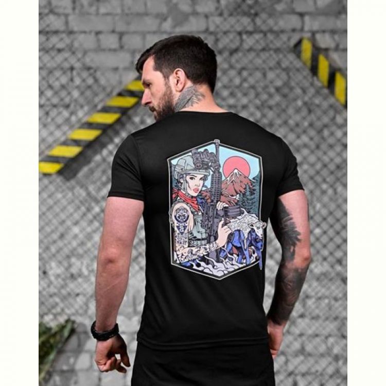 Купить Футболка Madoka 908 black на obuv-plus.com.ua