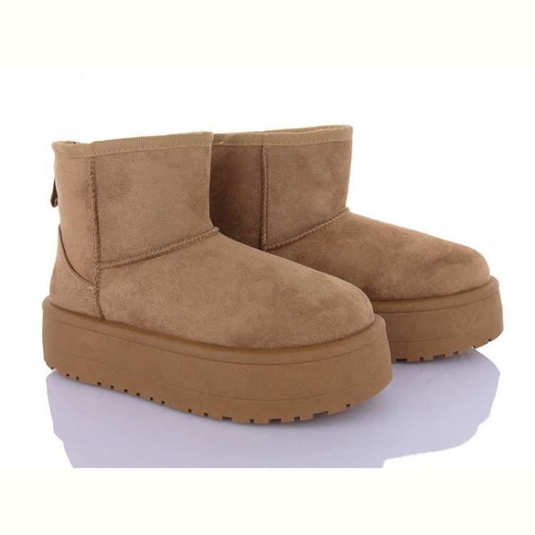 Купить Угги QQ Панда AB030 camel на obuv-plus.com.ua
