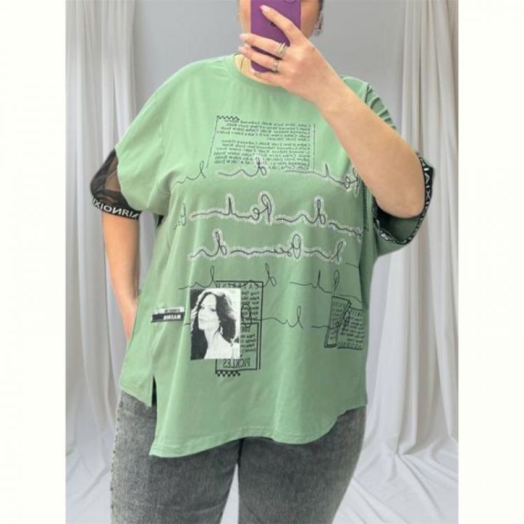 Купить Футболка LeVisha 25316 green на obuv-plus.com.ua