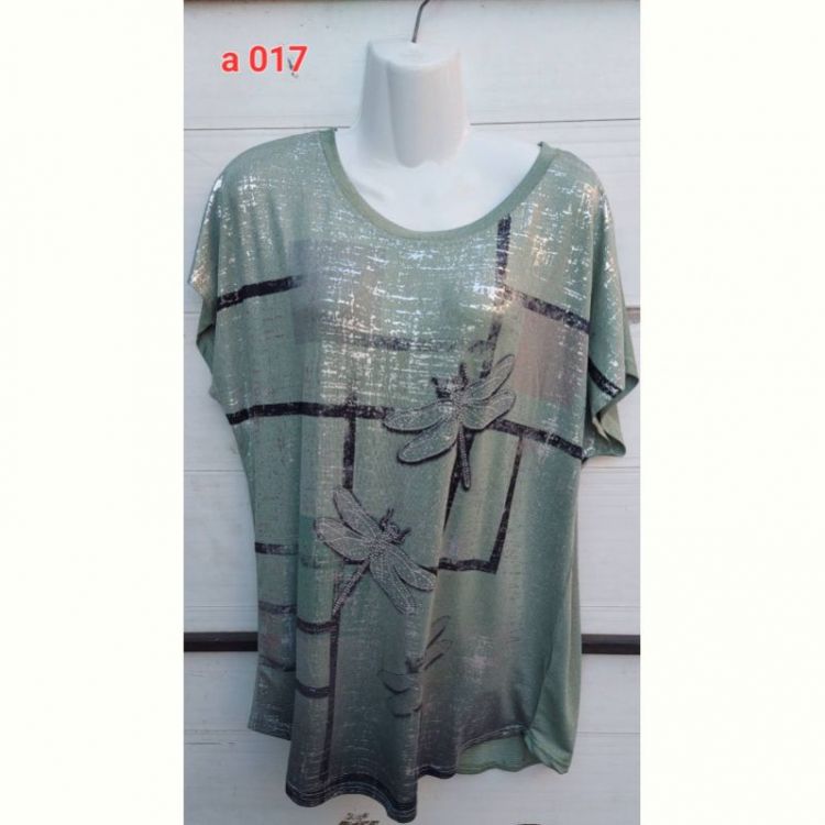 Купить Футболка Sport style A017 mint на obuv-plus.com.ua