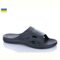 Купить Шлепанцы Cross Підкова чорний на obuv-plus.com.ua