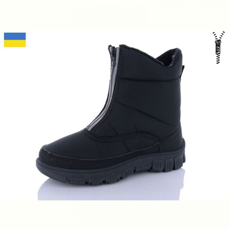 Купить Дутики Inblu 323 чор-світловід на obuv-plus.com.ua