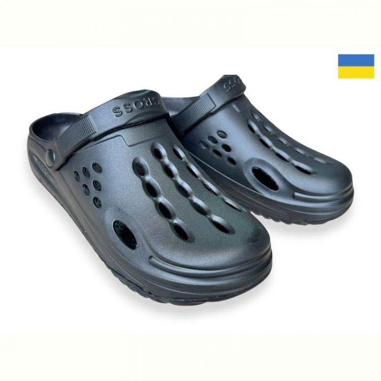 Купить Кроксы Cross 026 чорний-old-1 на obuv-plus.com.ua