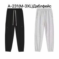 Купить Штаны спорт LiOpt A231 black на obuv-plus.com.ua