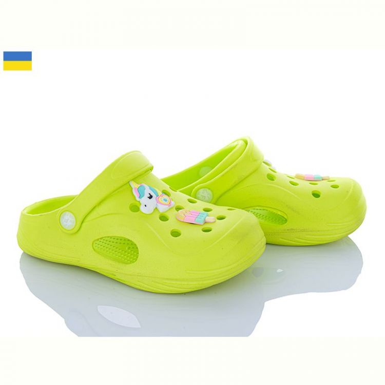 Купить Кроксы Fogo 412 салатовий на obuv-plus.com.ua